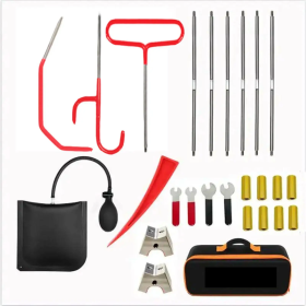 26 pieces of car emergency use kit, camping lamp maintenance lamp bracket, brake caliper hook, fifth wheel pin puller