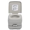 Portable Camping Toilet Gray 2.6+2.6 gal