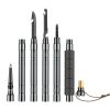 Trekking Poles; Folding Multi-functional Outdoor Hiking Self-defense Poles; Mountain Camping Supplies Set With Walking Stick Screwdriver