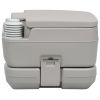 Portable Camping Toilet Gray 2.6+2.6 gal