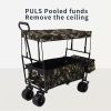 Outdoor Garden Park Utility kids wagon portable beach trolley cart camping foldable folding wagon