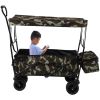 Outdoor Garden Park Utility kids wagon portable beach trolley cart camping foldable folding wagon