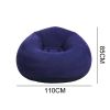 Large Lazy Inflatable Sofas Chair Flocking Flocking Sofa Chair Lounger Seat Bean Bag Sofa For Outdoor Living Room Camping Travel